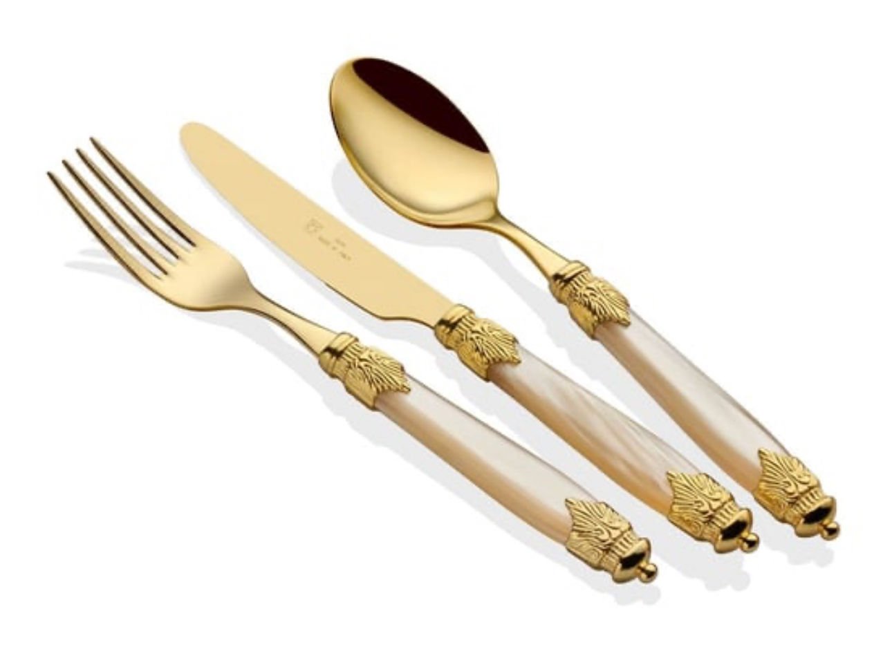 RİVADOSSİ ARİANNA ORO KEMİK 75 PARÇA ÇATAL BIÇAK SETİ