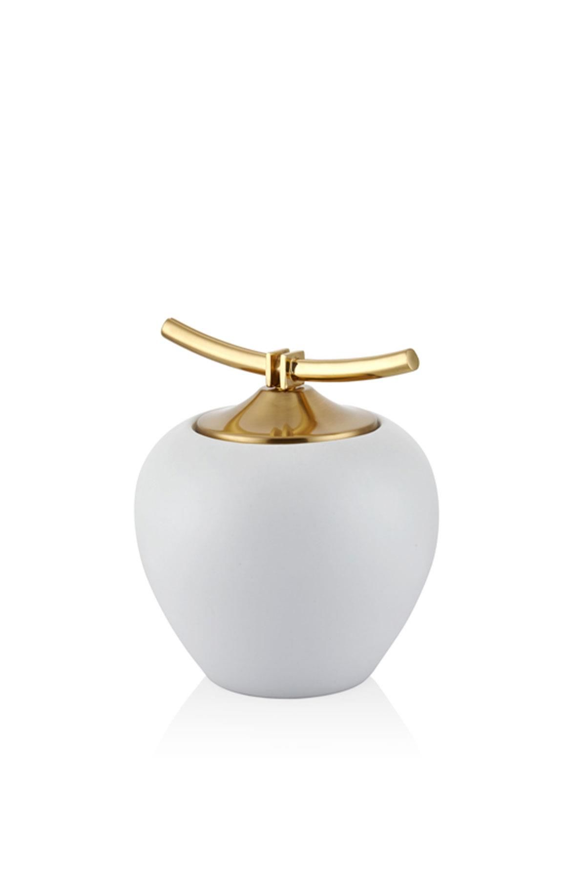HORN WHITE GOLD CUP 18x18x23 CM