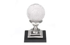 Silver Black KC Dekoratif Obje 20 Cm