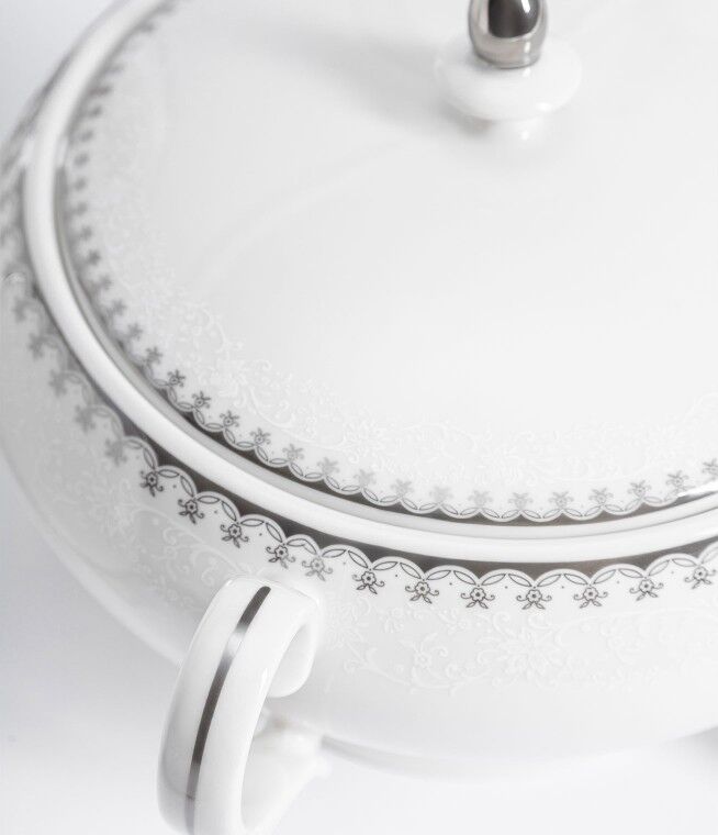 Palace Collection Silver Ivy 12 Kişilik 72 Parça Yemek Takımı