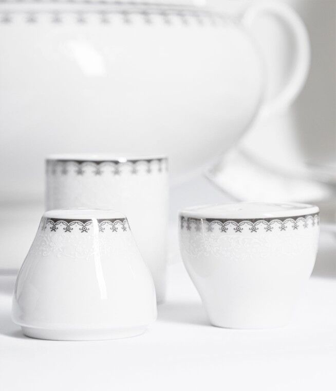 Palace Collection Silver Ivy 12 Kişilik 72 Parça Yemek Takımı