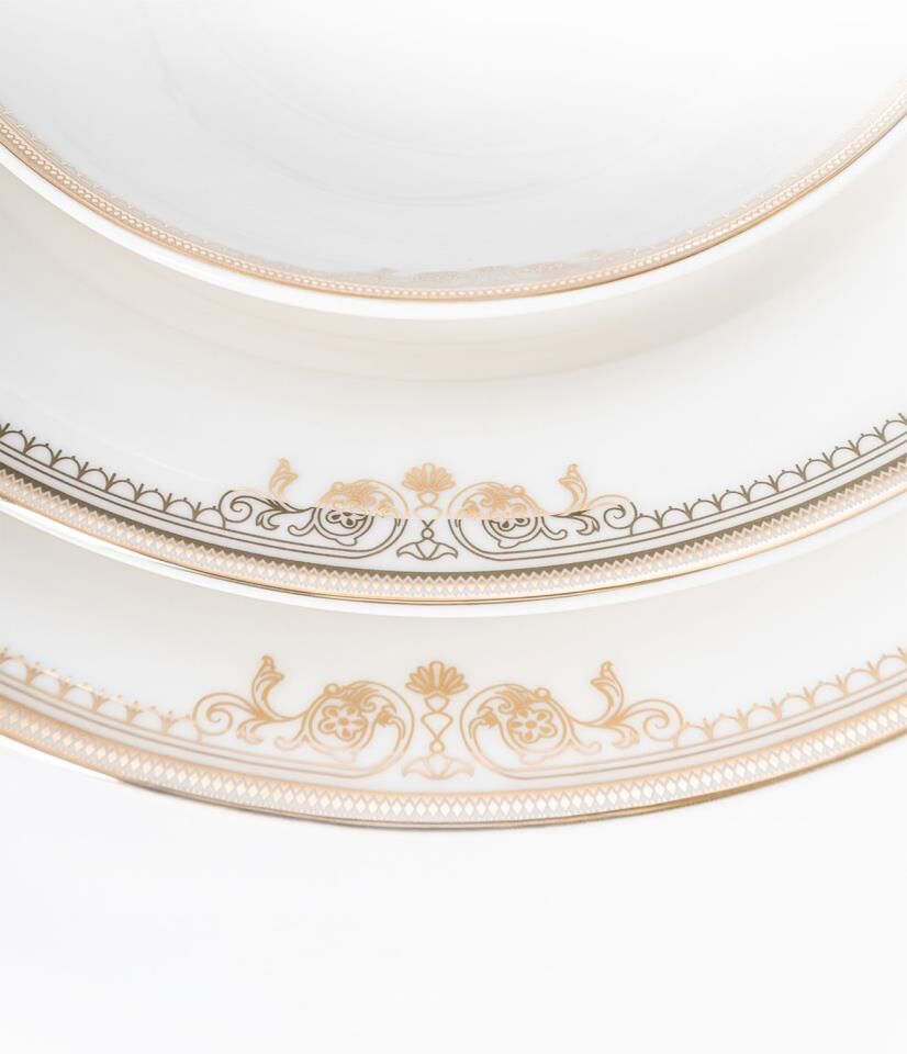 Palace Collection Golden Nagi 12 Kişilik 72 Parça Yemek Takımı