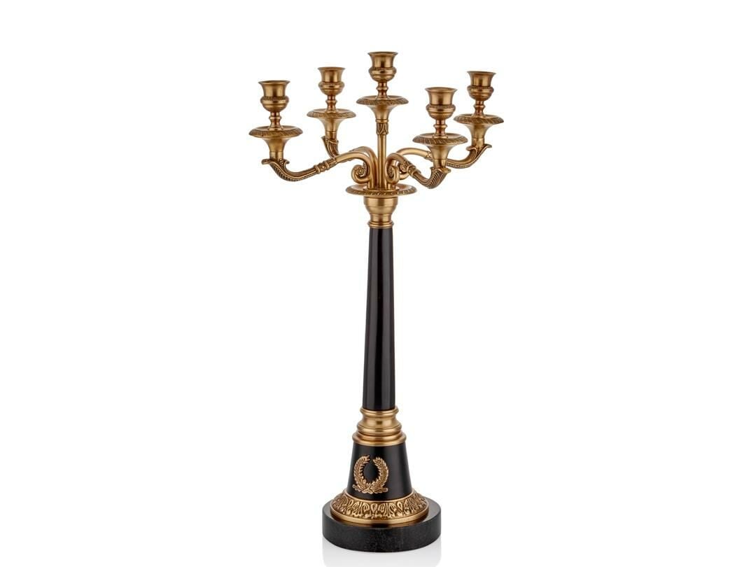 Mercy 5-Arm Brass Candlestick 25x25x60 (1)