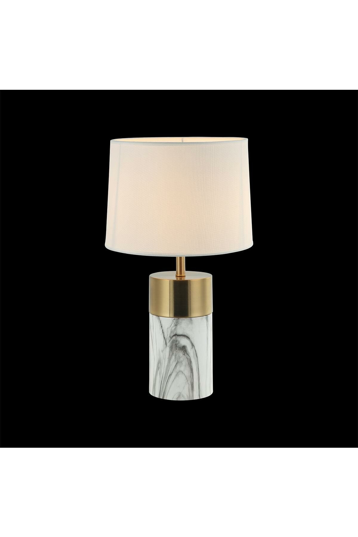 Tavis Large Table Lamp Tumbled Ex27