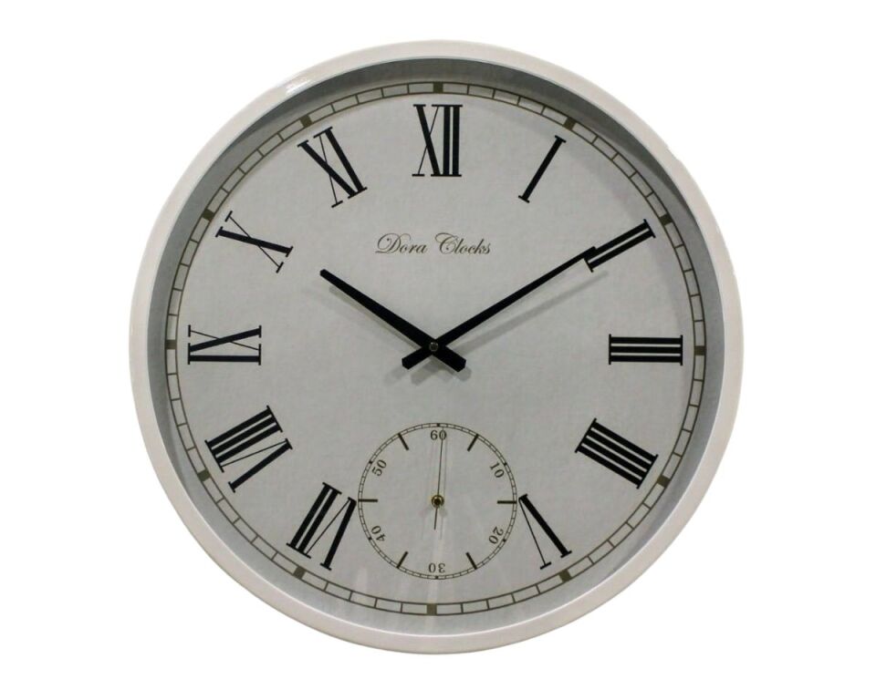 1SAS-812-60-BYZ PİYANO BEYAZ SAAT (60 CM)