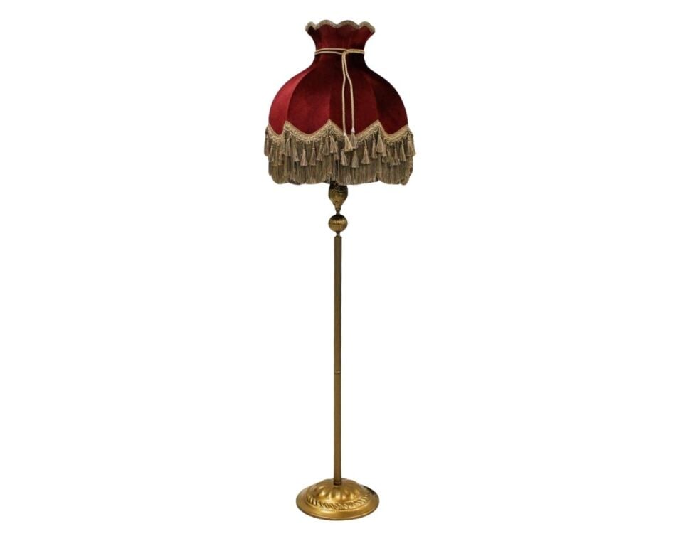 PRS-AH-132 BORDO-BRONZ 48*170 CM LAMBADER