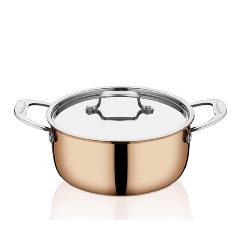 COPPER DERİN TENCERE 22 CM