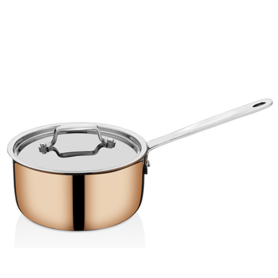 Copperson Titanium Yapışmaz Basık Tencere 24 CM