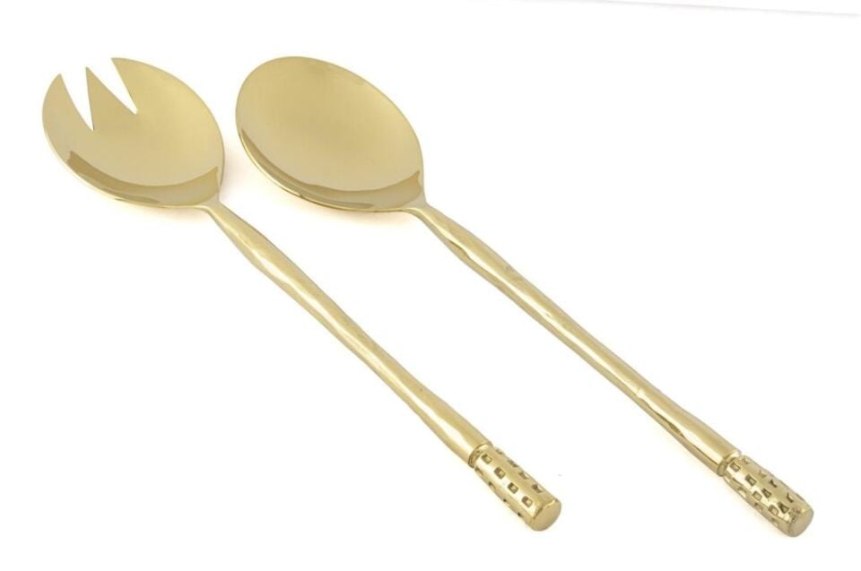 GOLD SALATA SERVİS SETİ