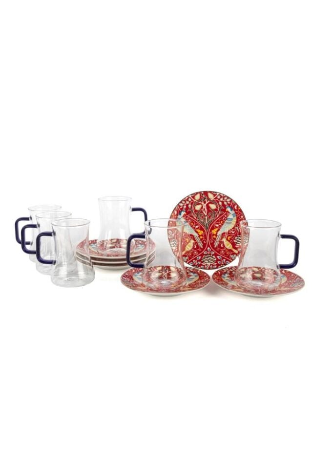 PHOENİX RED 6 LI ÇAY SETİ