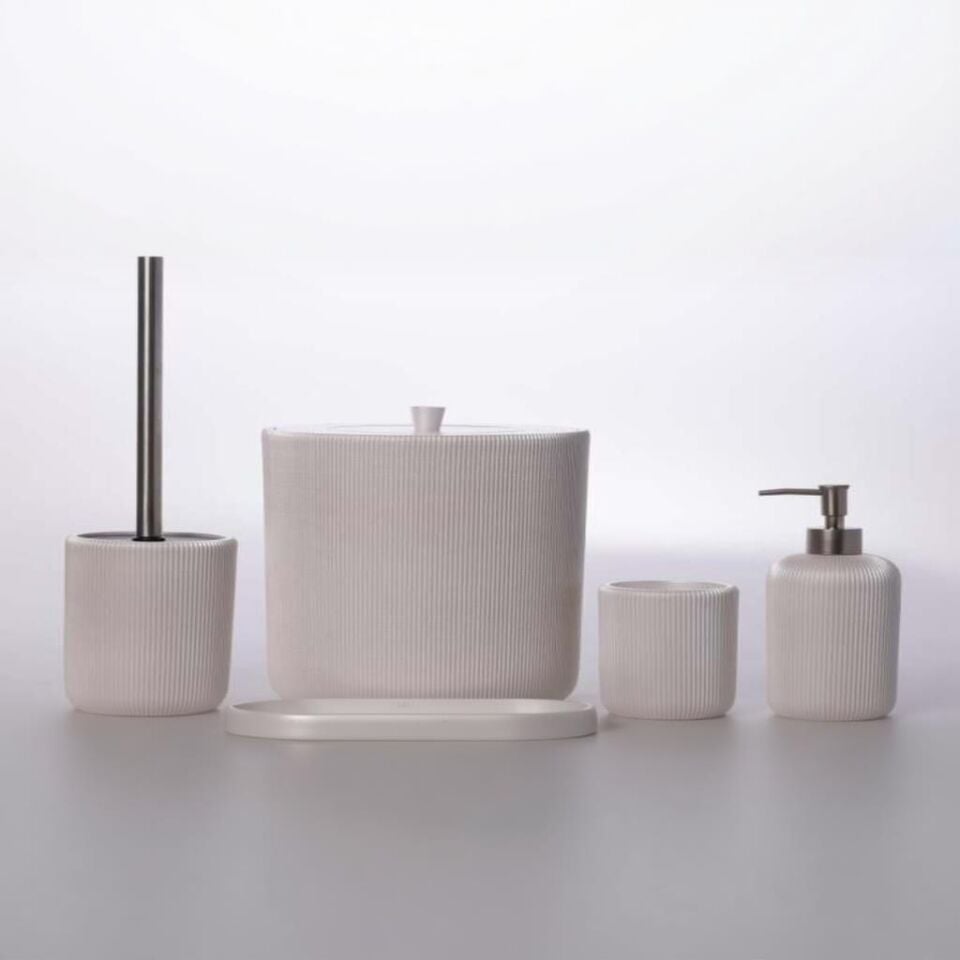 LYDİA BANYO SETİ İNCİ (5 Lİ)