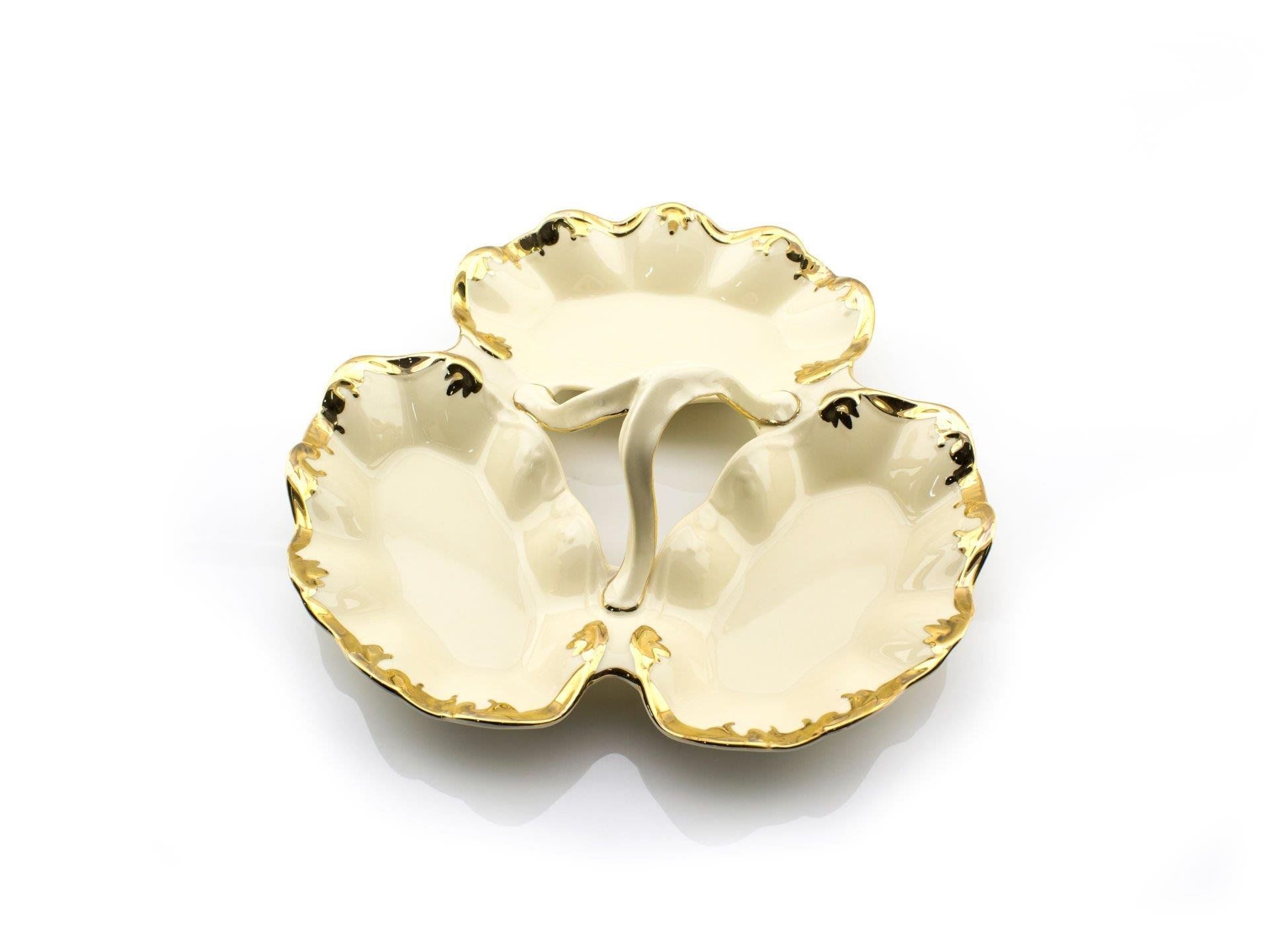 Golden Rey 29 Cm 3 Section Plate
