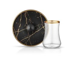 DERVISH CAY ST 6LI MARBLE BLACK MATT GOLD