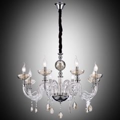 LAVILLA 8 Lİ AVİZE KROM E14*8