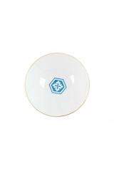 Porland Morocco Desen2 Mavi Çukur Tabak 20cm