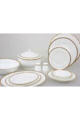 MICHELL GOLD 74PRC BONE CHINA YMK SET
