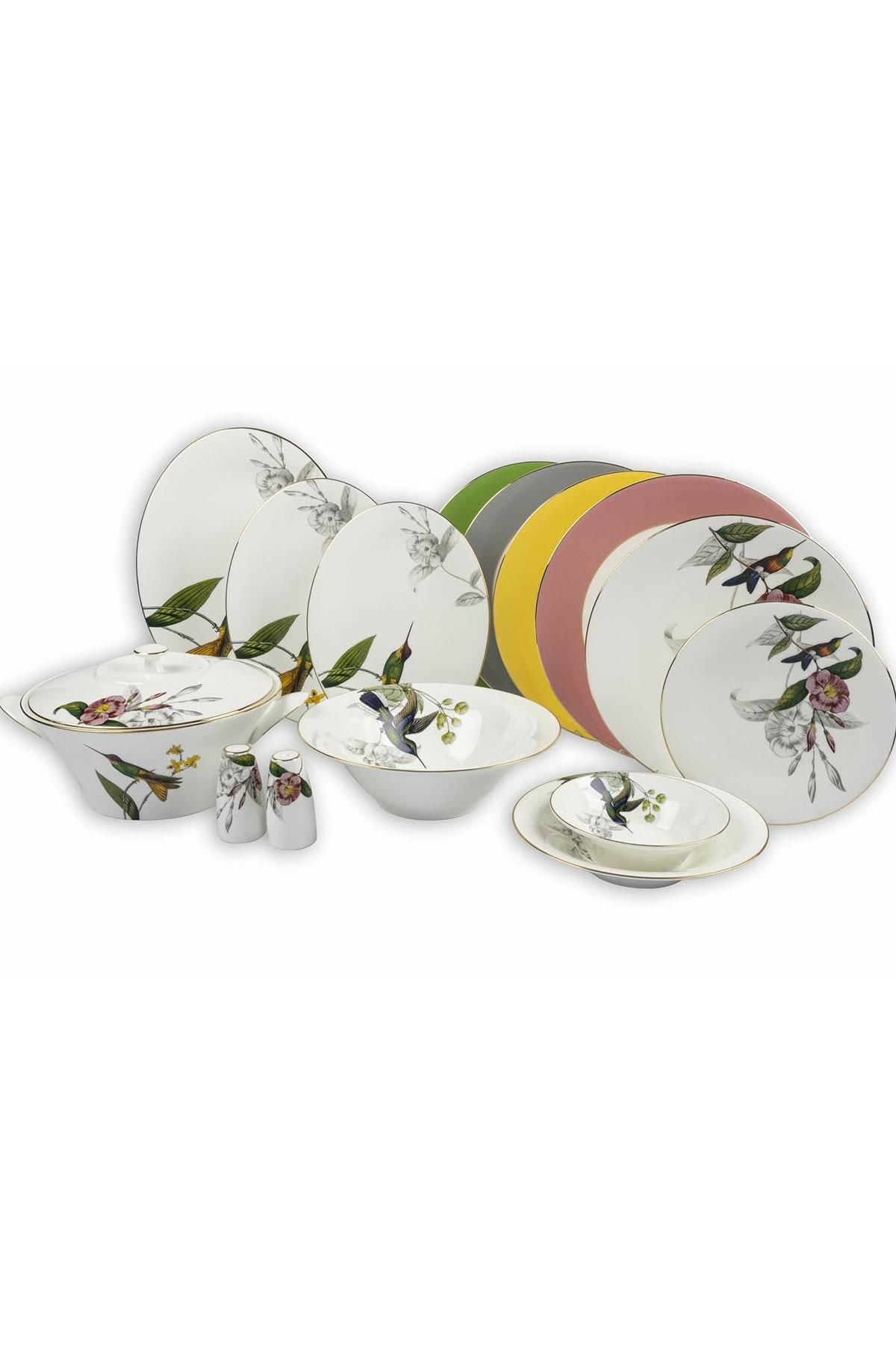 BirDS AND FLOWERS 74PRÇ YMK SET