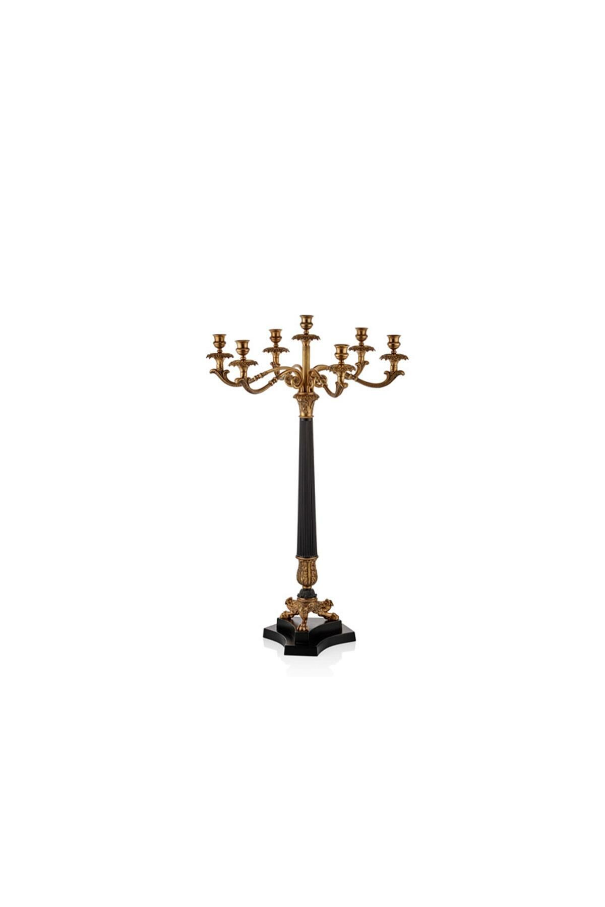 Elegante 7 Kollu Şamdan Gold 4